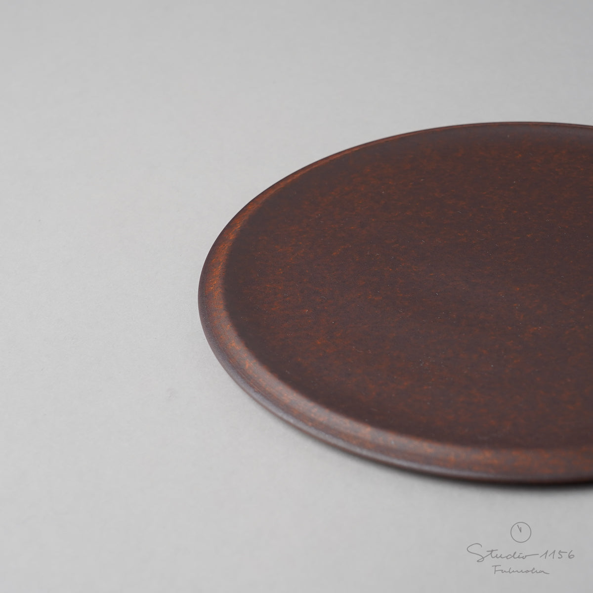 伊万里焼 フラットプレート w/ Rim 19.5cm Hataman Studio1156