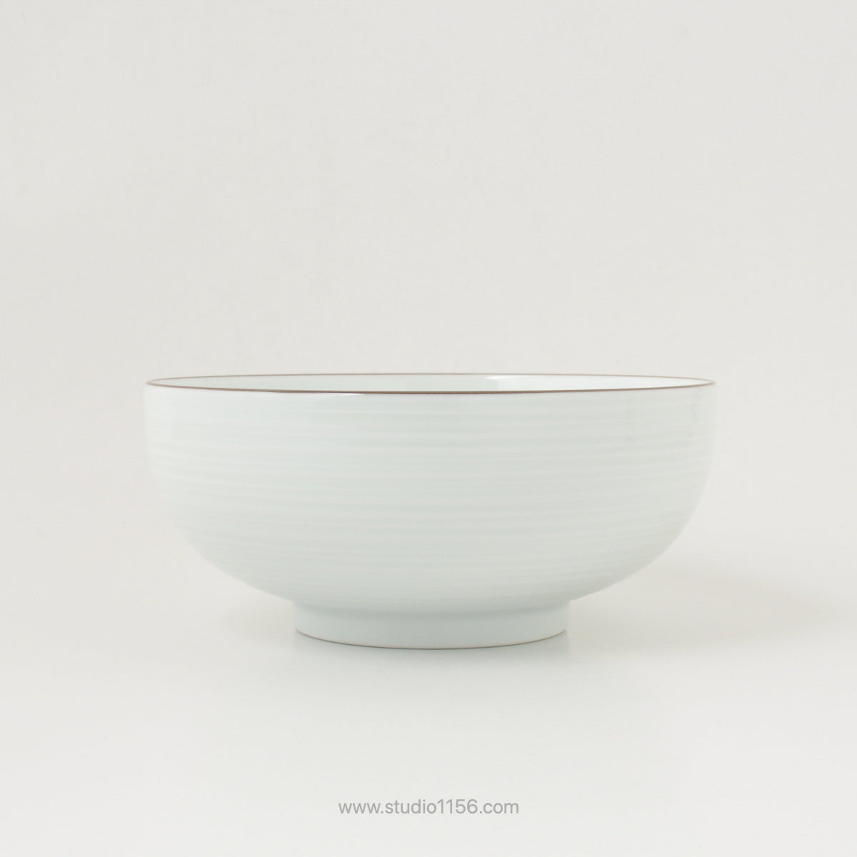 波佐見焼 六寸浅めん丼 麺鉢 18.5cm Hakusan Studio1156