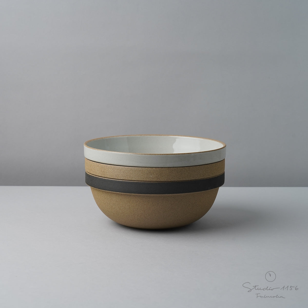 波佐見焼 HASAMI PORCELAIN セミディープラウンドボウル(M) 18.5cm HASAMI PORCELAIN Studio1156