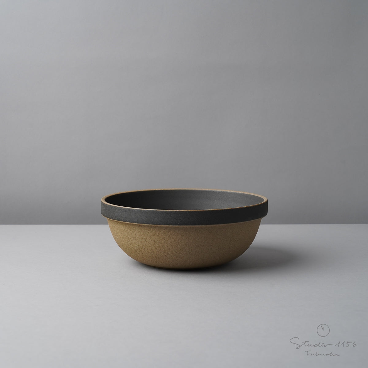 波佐見焼 HASAMI PORCELAIN ORIGINAL セミディープラウンドボウル(M) 18.5cm Black(HPB049) HASAMI PORCELAIN Studio1156