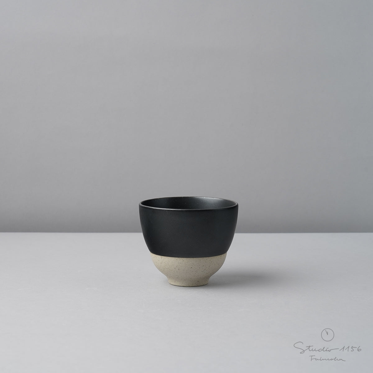 波佐見焼 Horizon Cup Matcha 抹茶 220ml/9cm Black Ha’ Studio1156