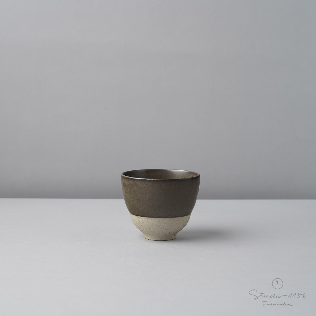 波佐見焼 Horizon Cup Matcha 抹茶 220ml/9cm Brown Ha’ Studio1156