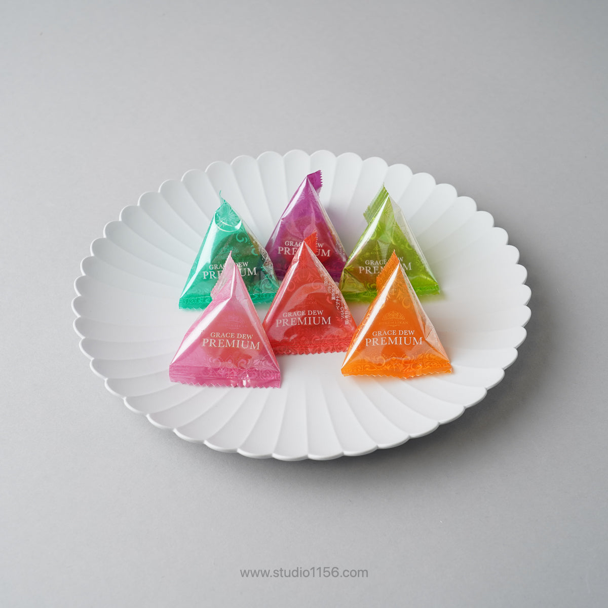 有田焼 1616 / arita japan パレスプレート グレー Palace Plate Gray 1616 / Arita Japan Studio1156