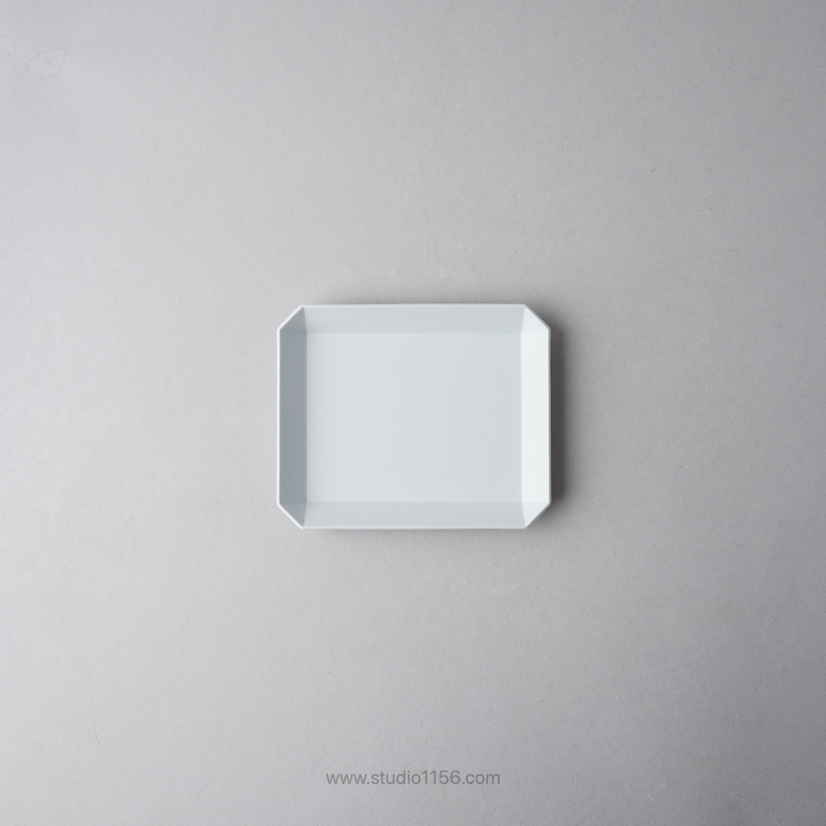 有田焼 スクエアプレート プレーン グレー TY Square Plate Plain Gray 130 1616 / Arita Japan Studio1156