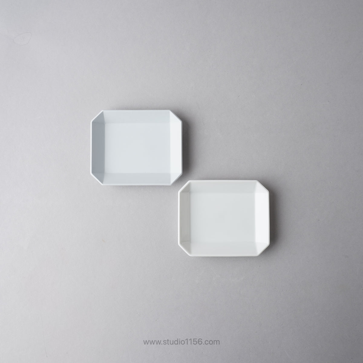 有田焼 スクエアプレート プレーン グレー / TY Square Plate Plain Gray 1616 / Arita Japan Studio1156