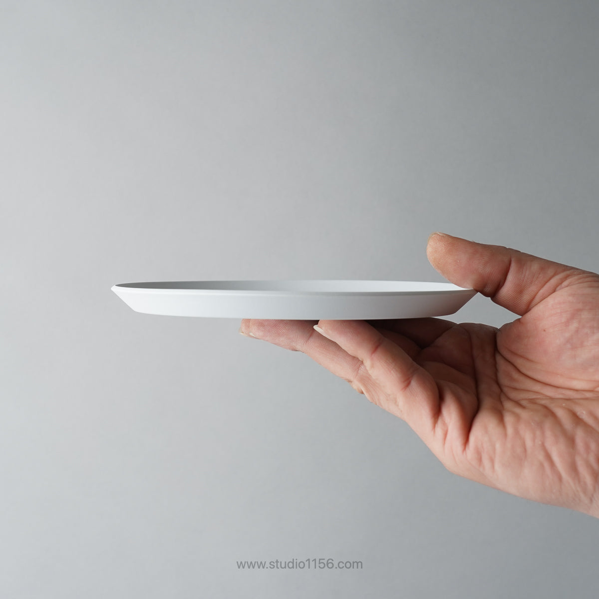 有田焼 ラウンドプレート グレー / TY Round Plate Plain Gray 1616 / Arita Japan Studio1156