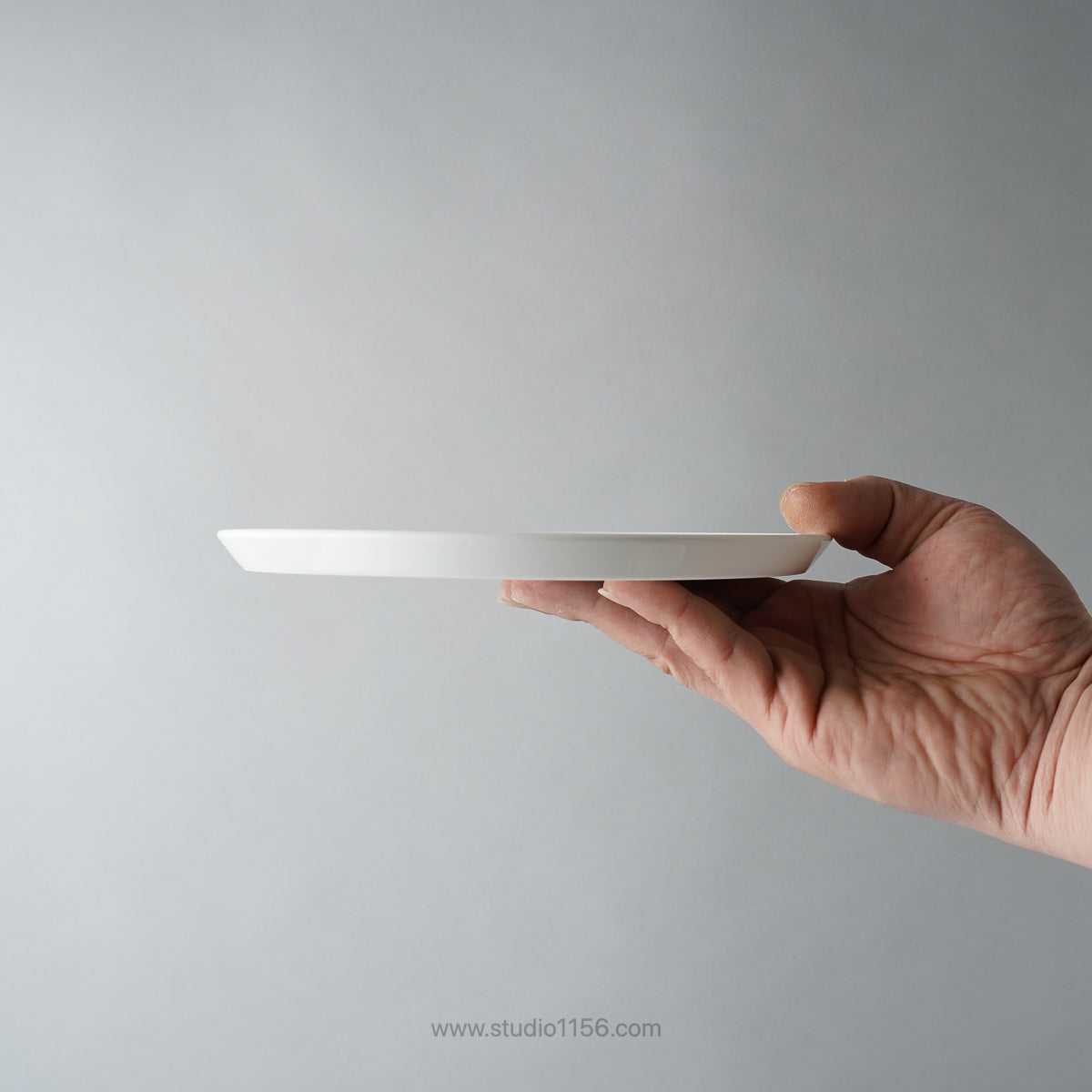 有田焼 ラウンドプレート ホワイト / TY Round Plate Plain White 1616 / Arita Japan Studio1156