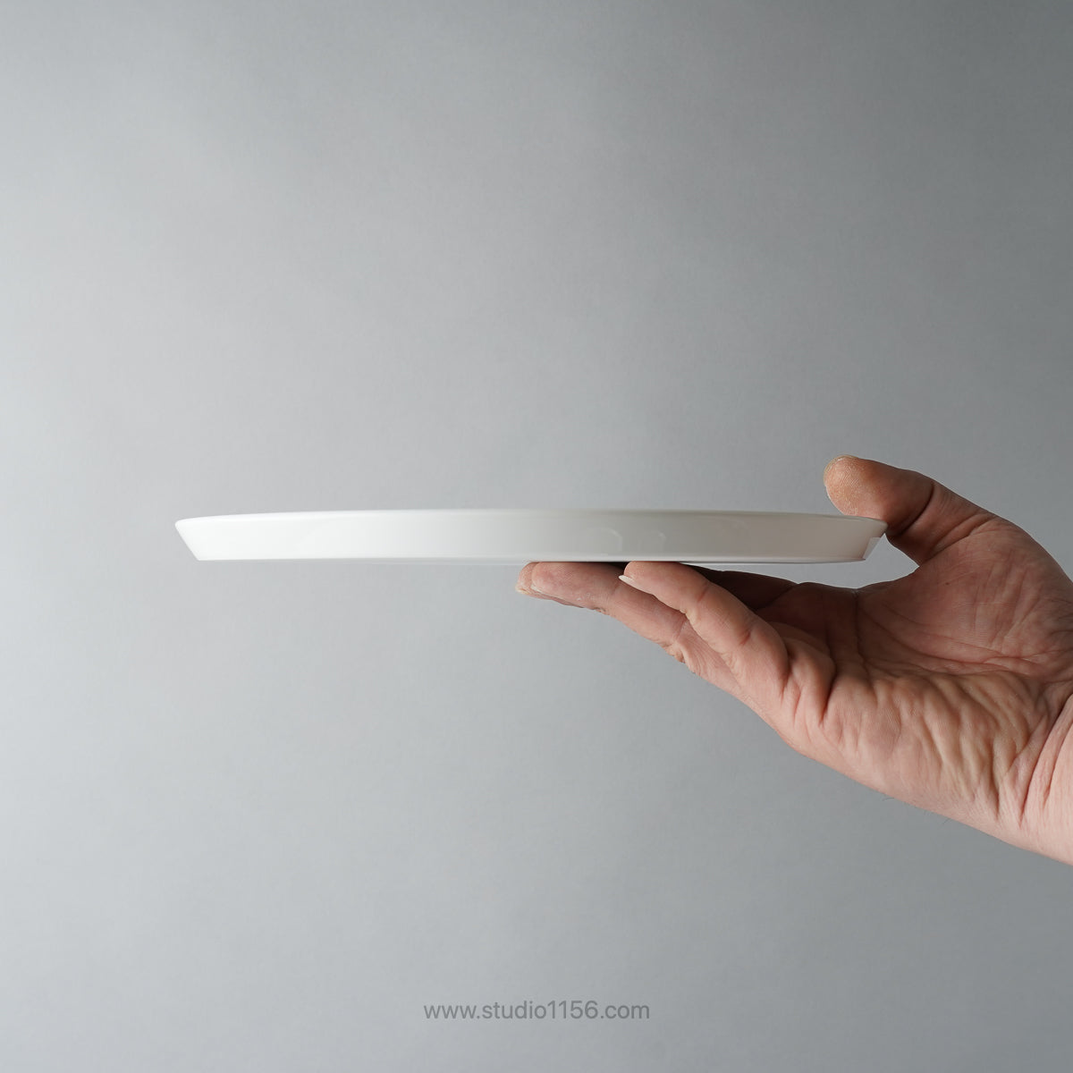 有田焼 ラウンドプレート ホワイト / TY Round Plate Plain White 1616 / Arita Japan Studio1156