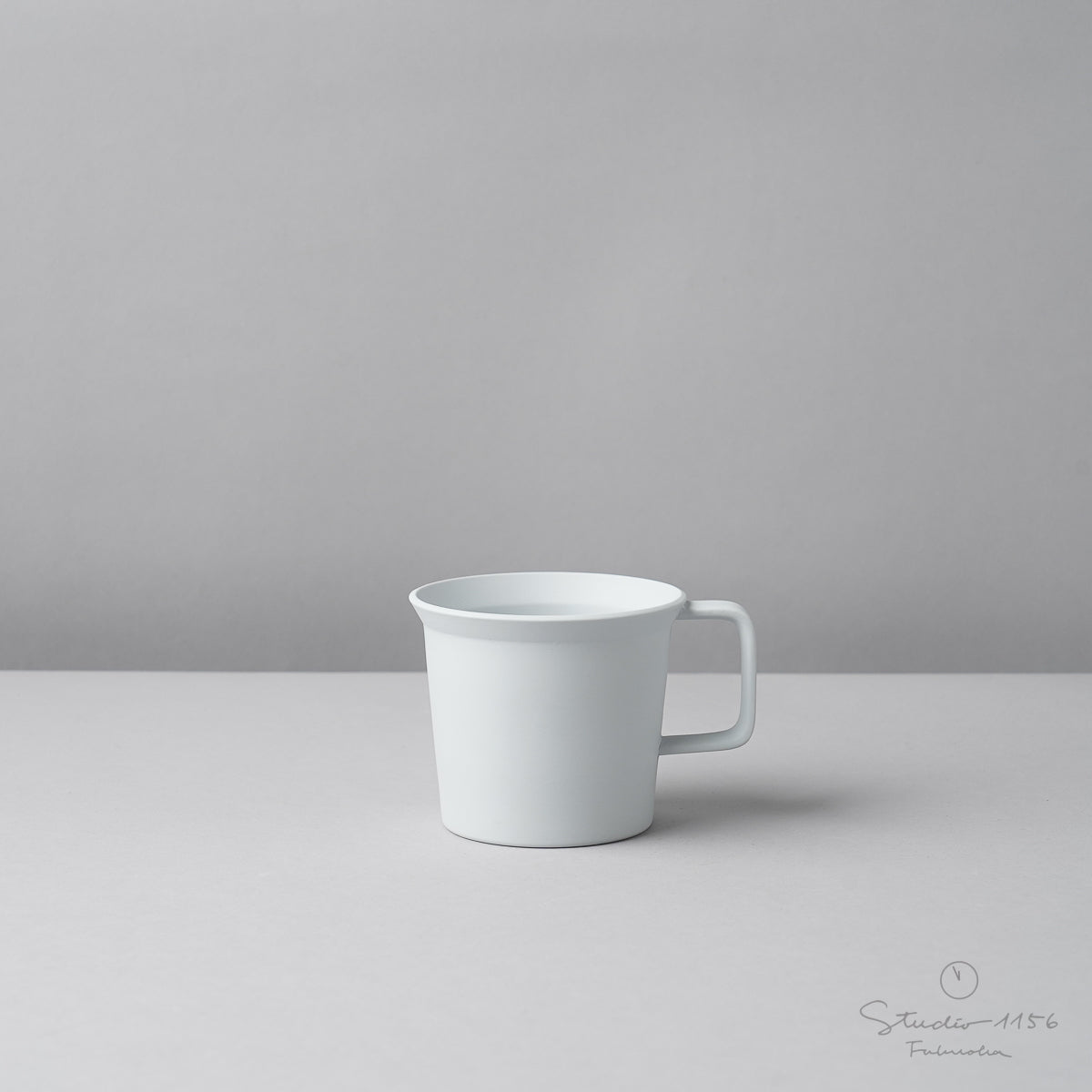 有田焼 コーヒカップ w/ Handle / TY Coffee Cup Handle 190ml Gray 1616 / Arita Japan Studio1156