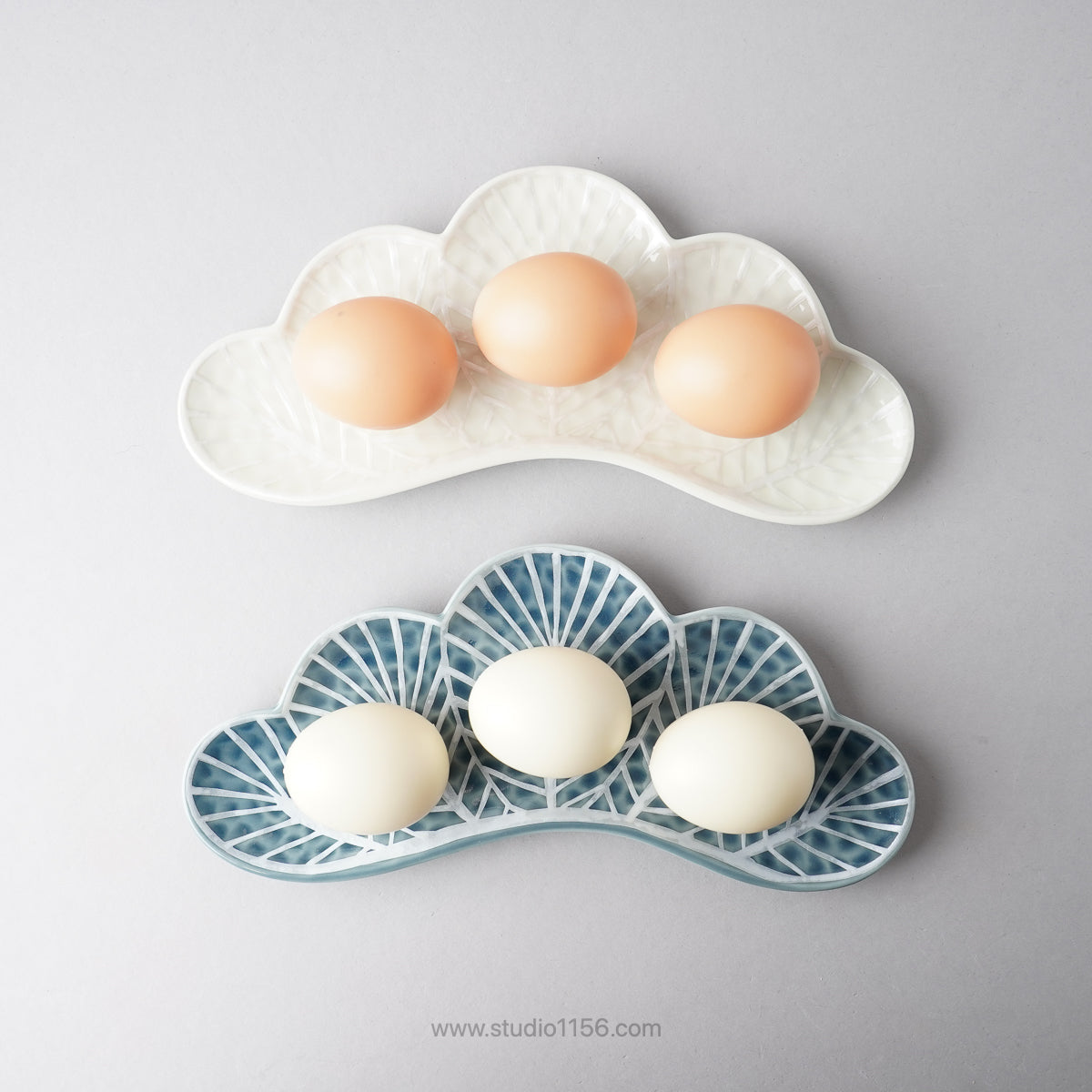 有田焼 松葉型前菜皿 26cm Kouraku Studio1156