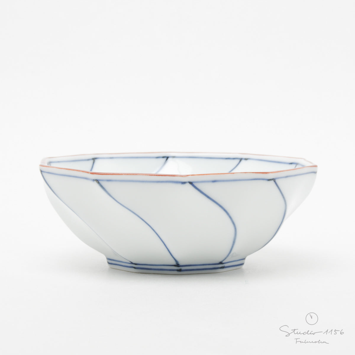 波佐見焼 捻り線 捻り小鉢 13.5cm Korin Studio1156