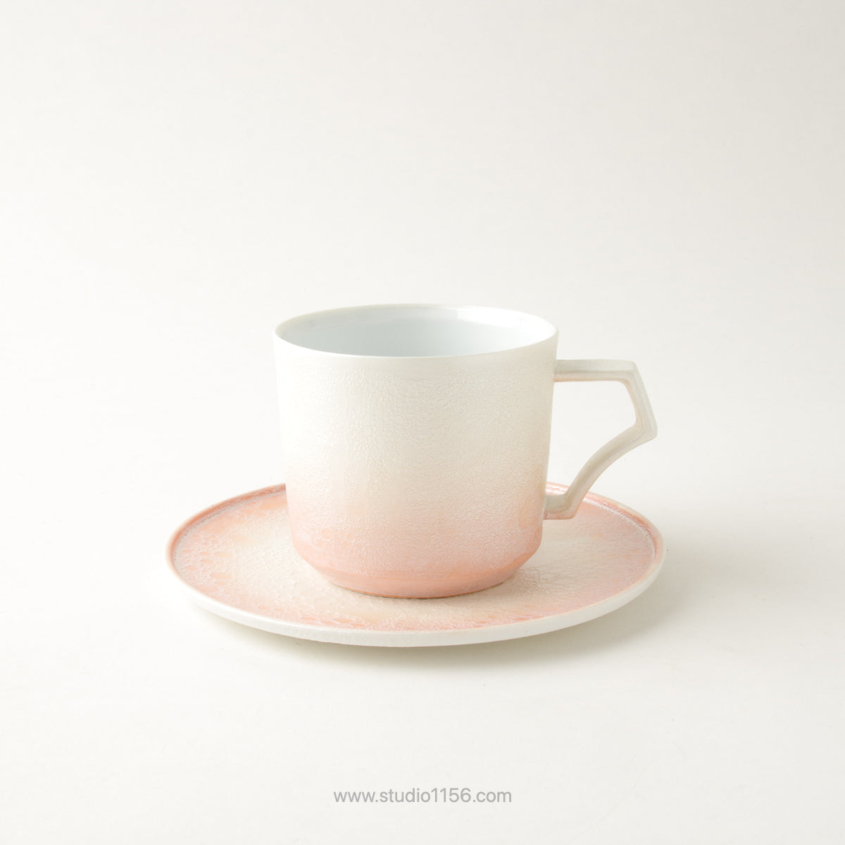 有田焼 [強化磁器] frameコーヒーカップ 200ml AHJ 渕橙白 ARITA HASAMI JAPAN Studio1156
