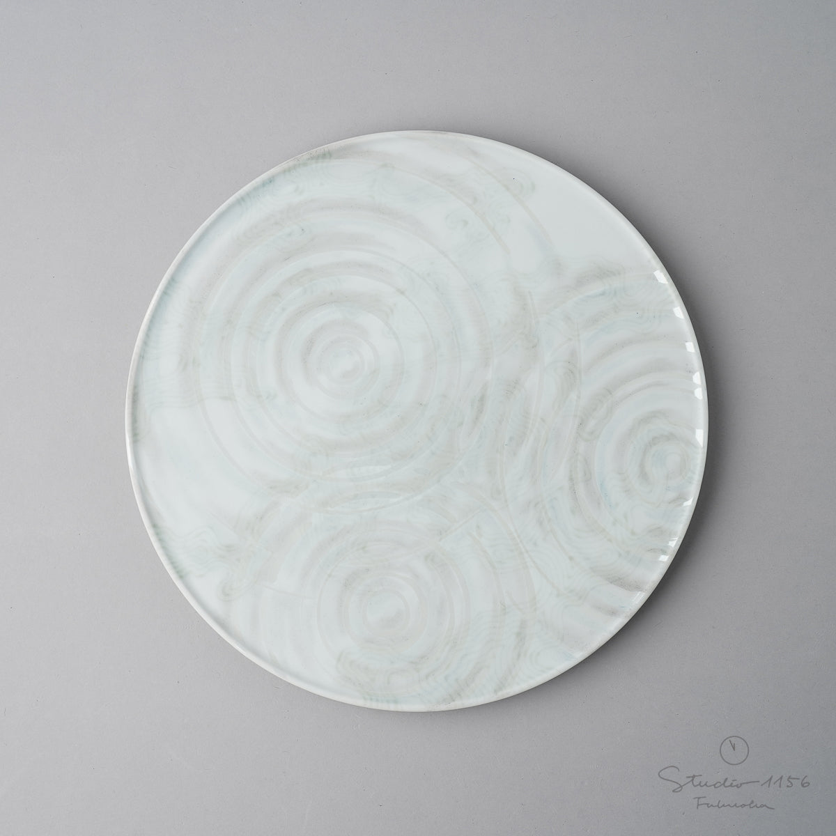 有田焼 釉彩光描 佳芳 プレート 23cm Rain Kichiemon Studio1156