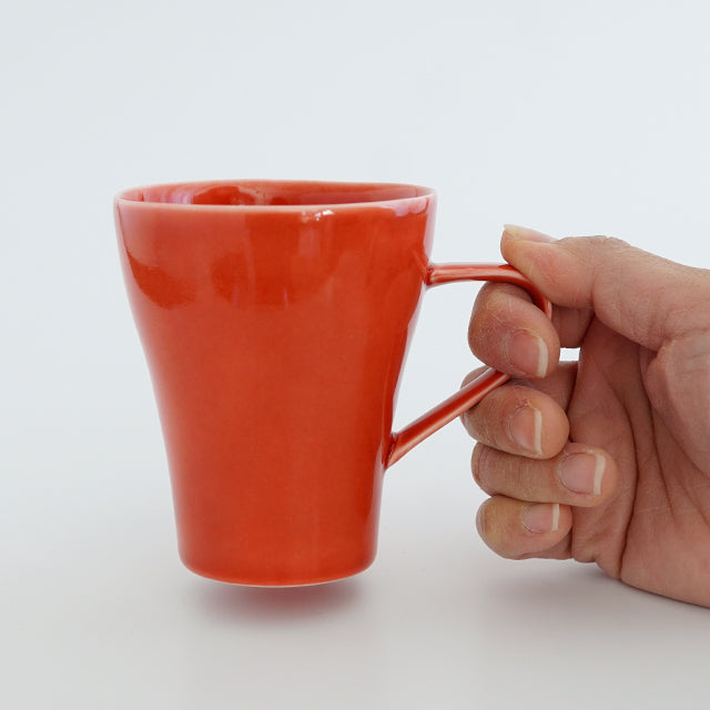 有田焼 スムースカップマグ(大) ホワイト釉 240ml Kanezen Studio1156