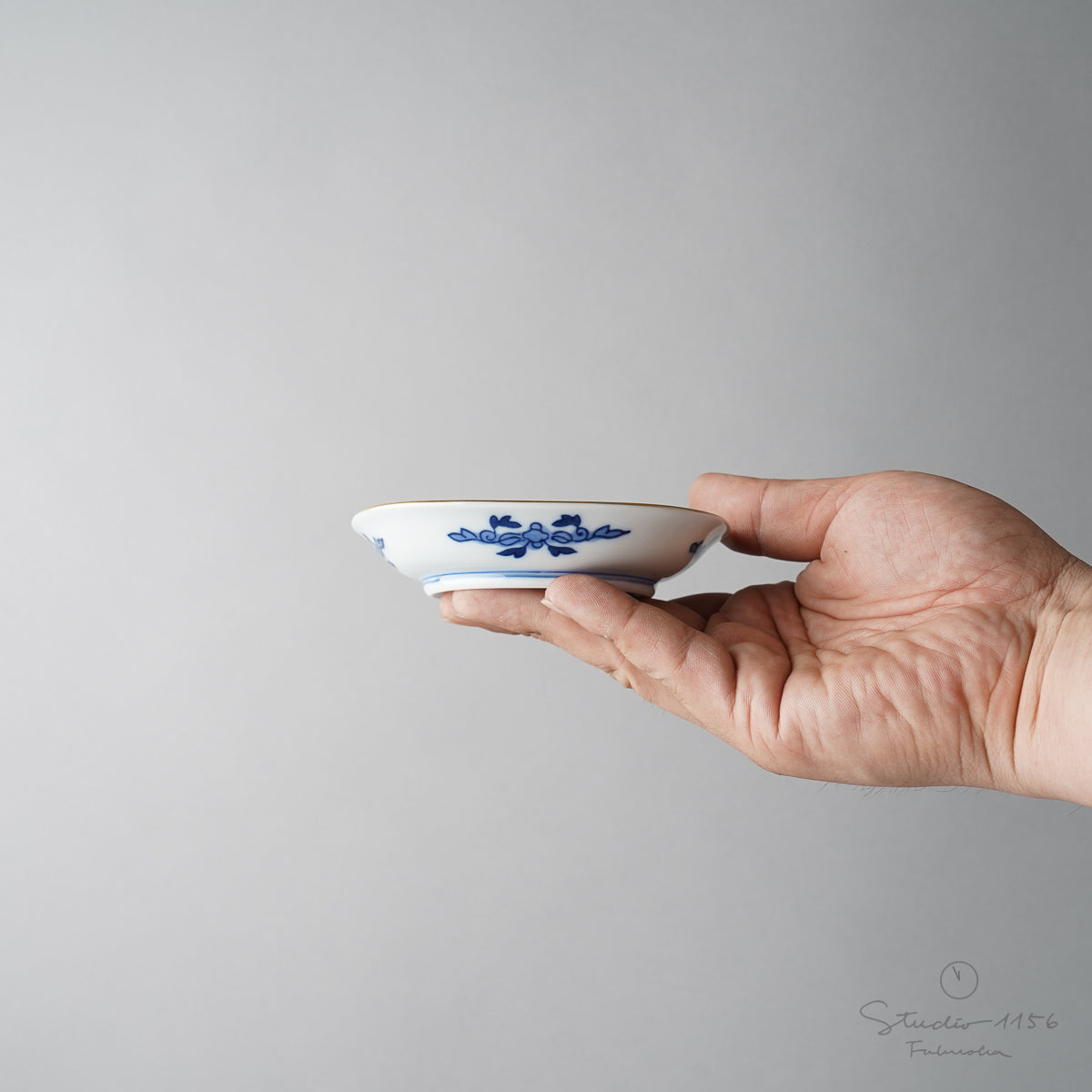 有田焼 春秋紋 小皿 11cm Kisen Studio1156
