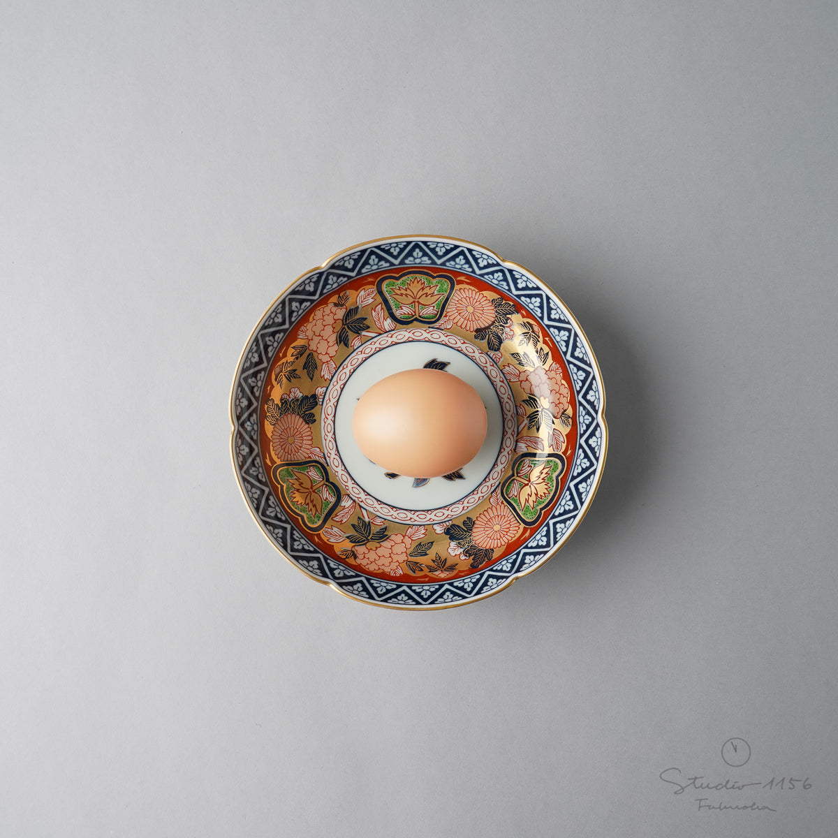 有田焼 極錦金彩 古伊万里様式 銘々皿 15cm Kisen Studio1156