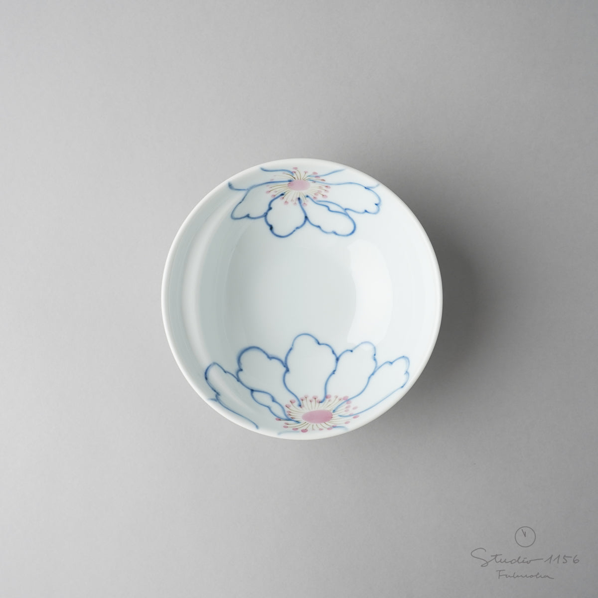 有田焼 Cacomi 鍋取り鉢 13.5cm (Painting) ふよう Kisen Studio1156