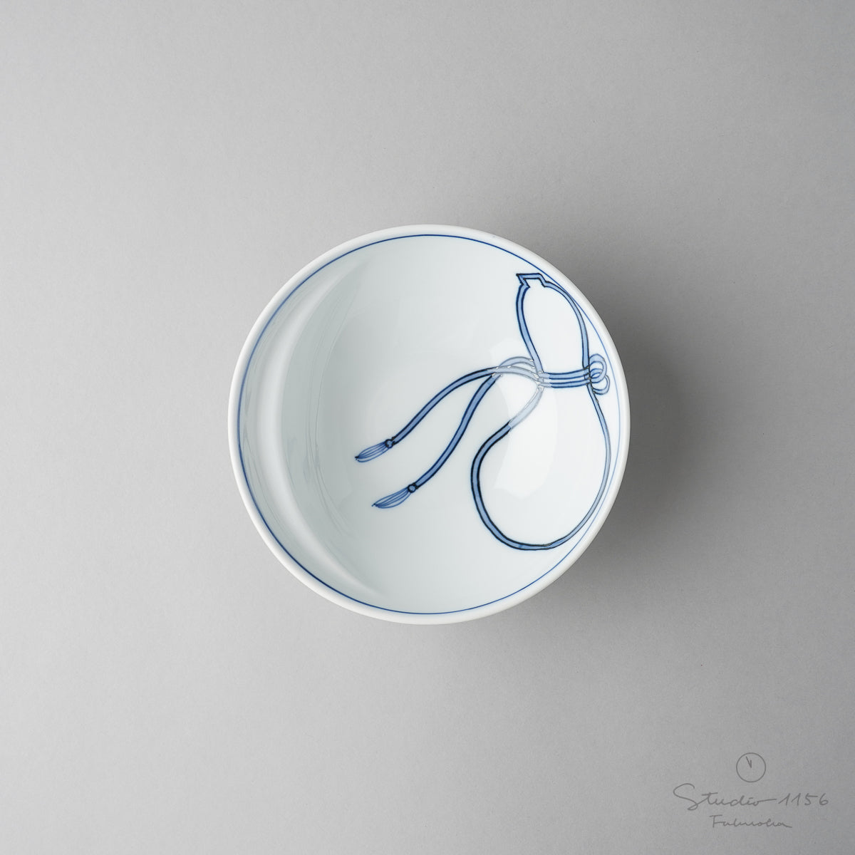 有田焼 Cacomi 鍋取り鉢 13.5cm (Painting) ひょうたん Kisen Studio1156