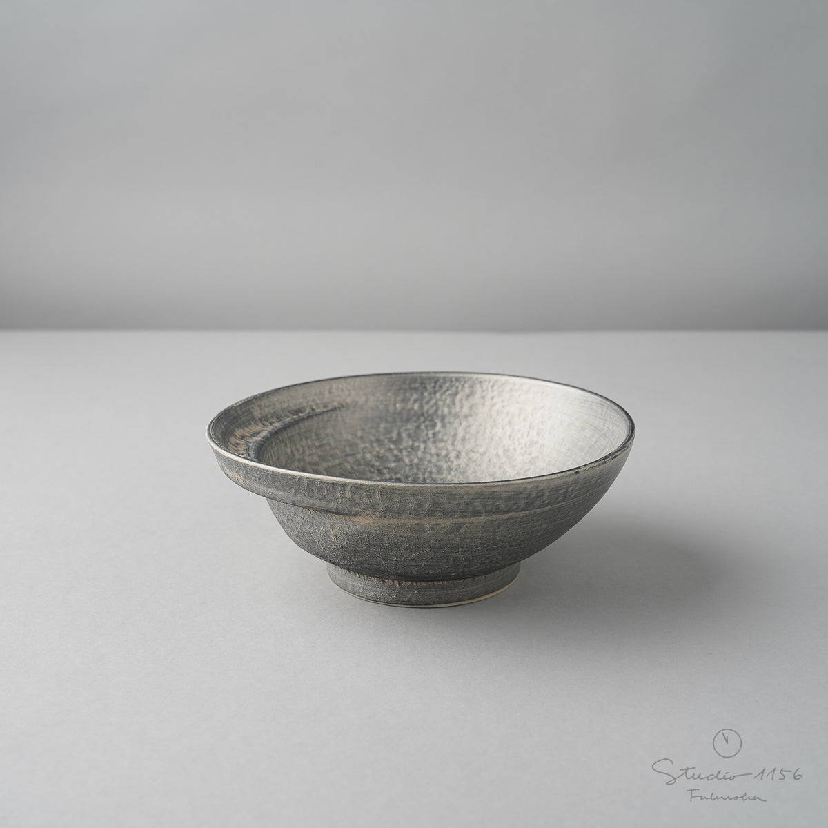 有田焼 Cacomi 鍋取り鉢 13.5cm (Colors) ラフシルバー Kisen Studio1156