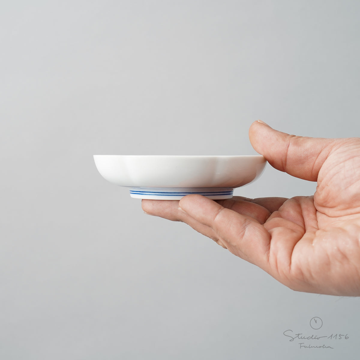 有田焼 草花果実紋 小皿 10.5cm Kisen Studio1156