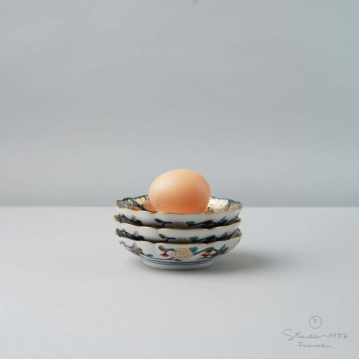 有田焼 琳派 古伊万里様式 小皿 11cm Kisen Studio1156