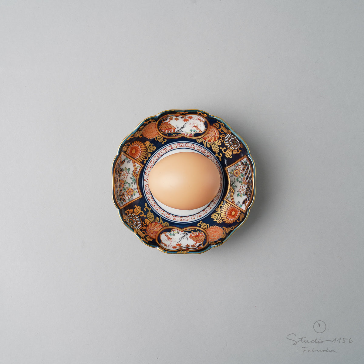 有田焼 琳派 古伊万里様式 小皿 11cm Kisen Studio1156