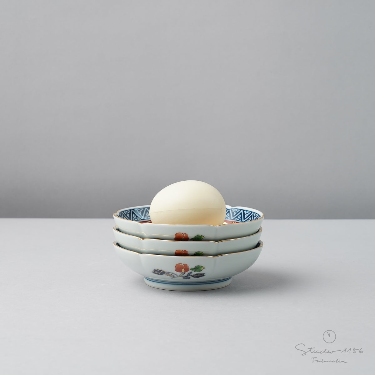 有田焼 極錦彩 古伊万様式 小皿 10cm Kisen Studio1156