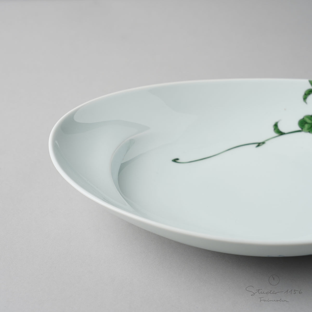 有田焼 hoval-ほおばる- カレーパスタ皿 25.5cm Kisen Studio1156