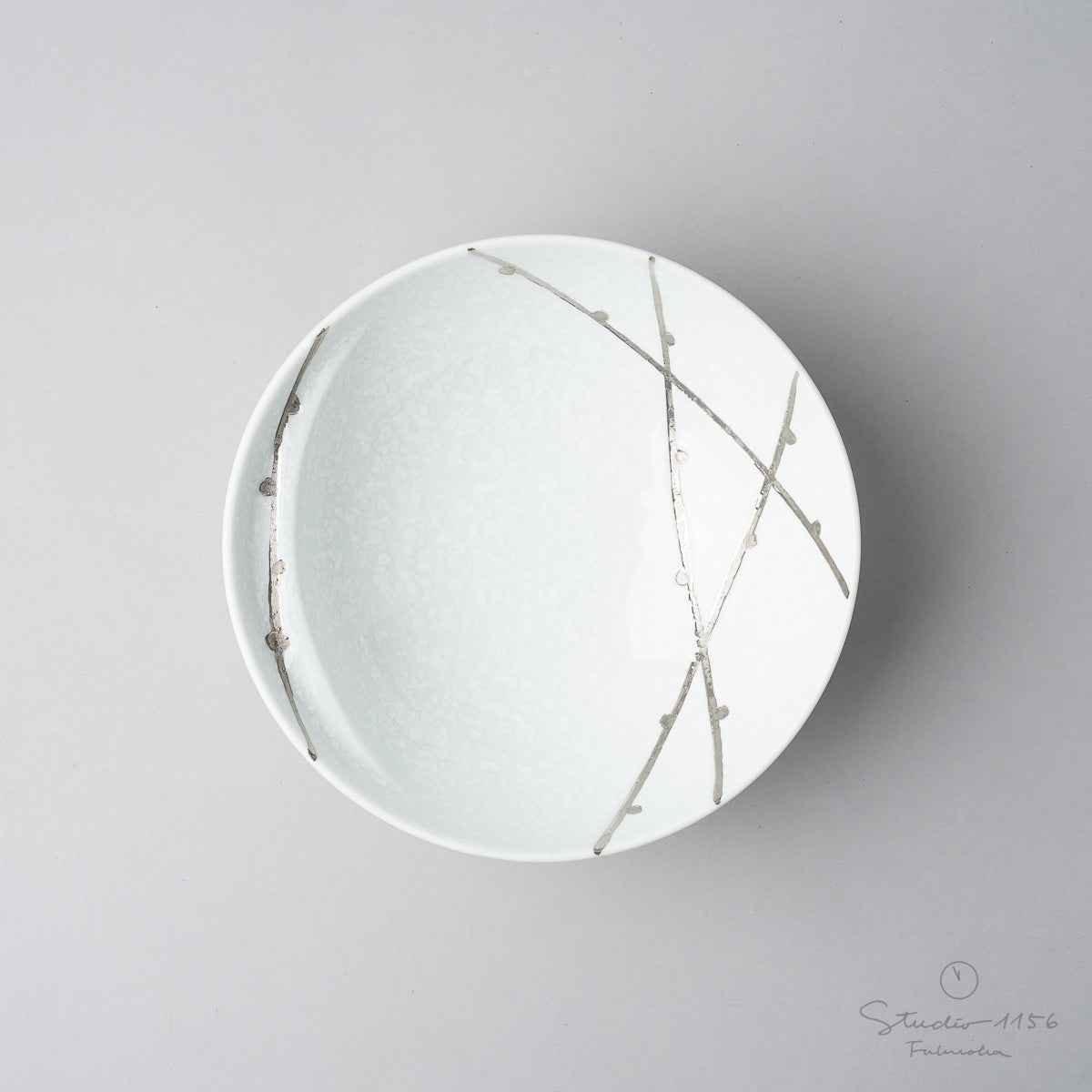 有田焼 Cacomi 鍋取り鉢 16cm (大きめ) 樹氷 Kisen Studio1156