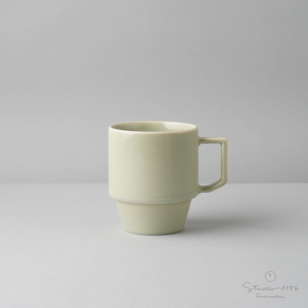 波佐見焼 HASAMI SEASON 01 ブロックマグ ビッグ 8.5cm/330ml イエローベージュ Maruhiro Studio1156