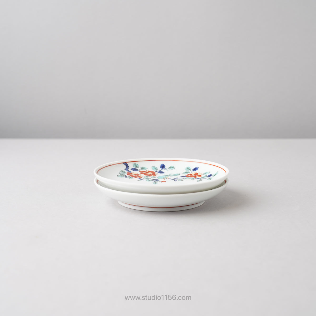 波佐見焼 BARBAR 色絵 小皿 10.5cm Maruhiro Studio1156