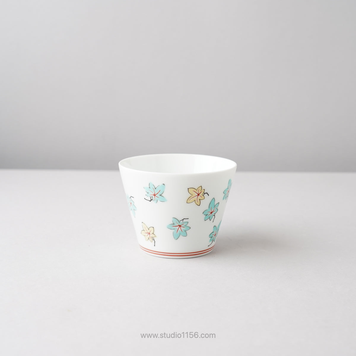 波佐見焼 BARBAR 蕎麦猪口大辞典 色絵 そばちょこ 8cm/170ml Maruhiro Studio1156