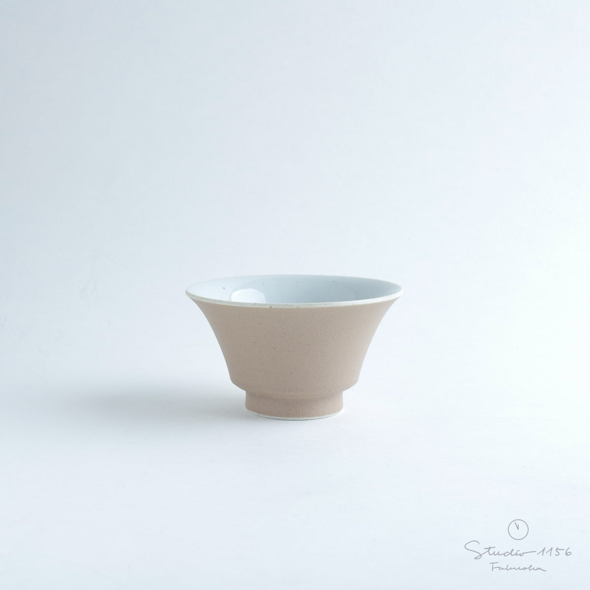 波佐見焼 JIYUシリーズ お茶碗(S) 10.5cm 亜麻(あま) nucca Studio1156