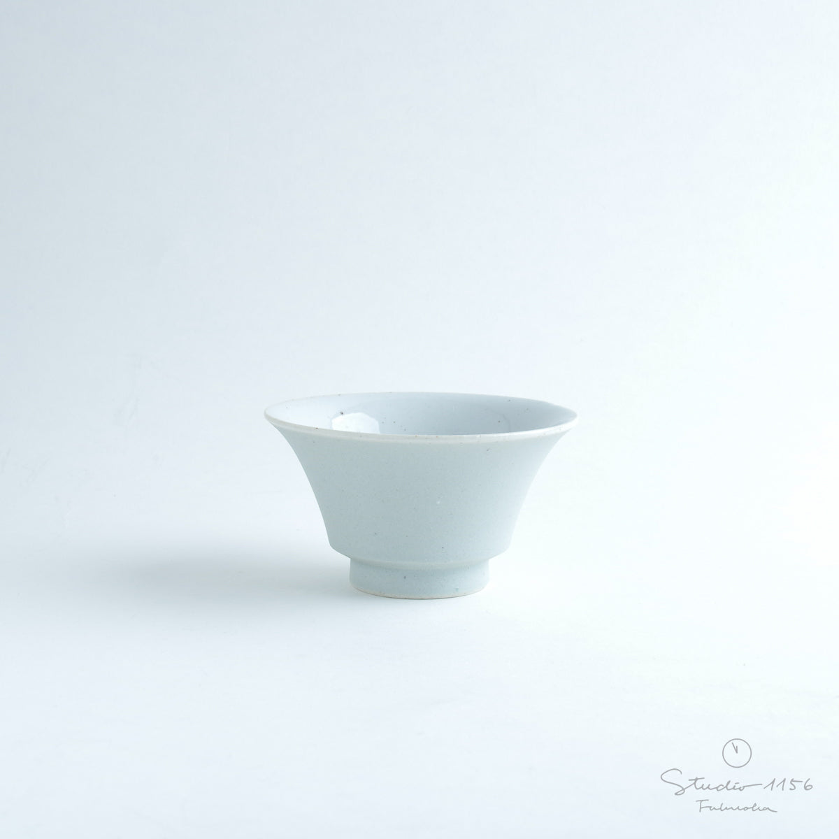 波佐見焼 JIYUシリーズ お茶碗(S) 10.5cm 空色鼠(そらいろねず) nucca Studio1156