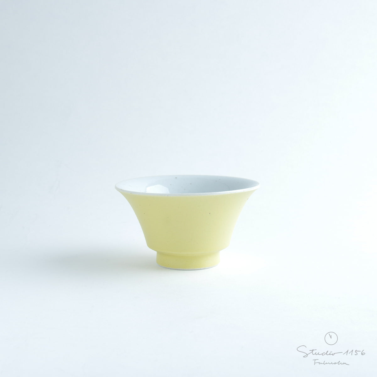 波佐見焼 JIYUシリーズ お茶碗(S) 10.5cm 蒲公英(たんぽぽ) nucca Studio1156
