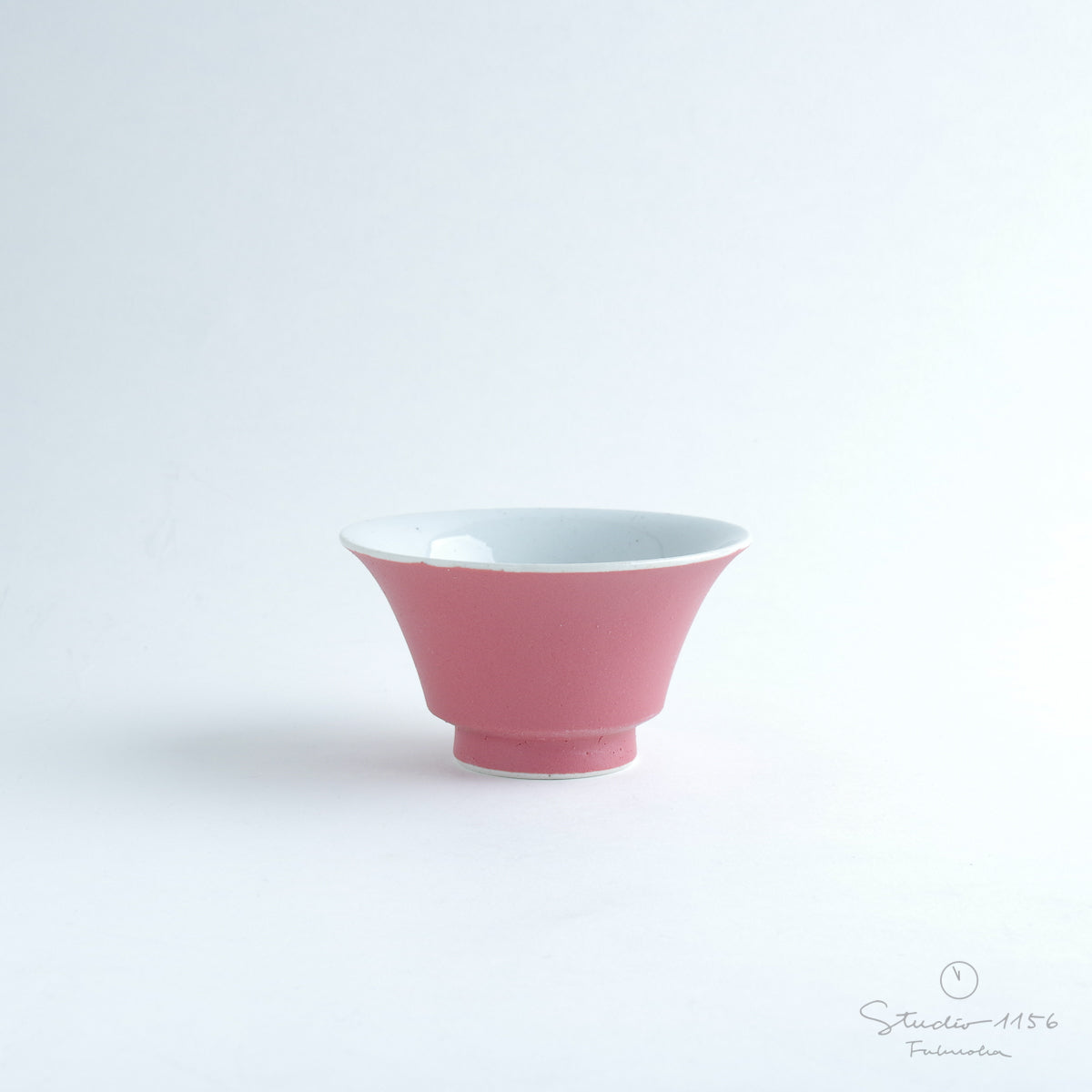波佐見焼 JIYUシリーズ お茶碗(S) 10.5cm 朱(しゅ) nucca Studio1156