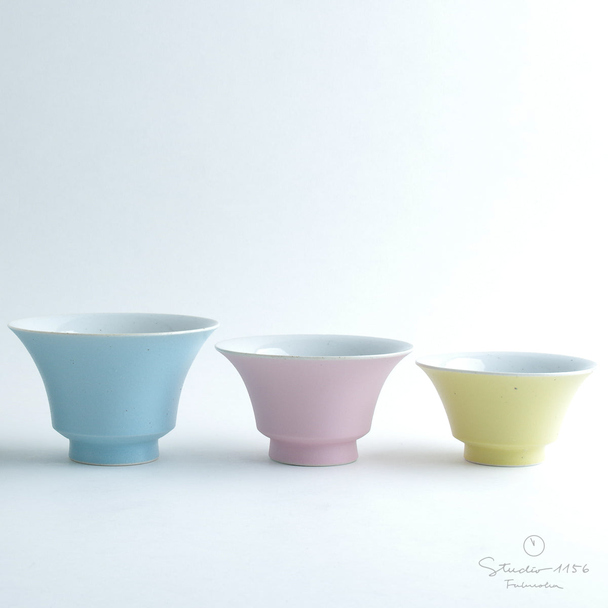 波佐見焼 JIYUシリーズ お茶碗(L) 13cm nucca Studio1156