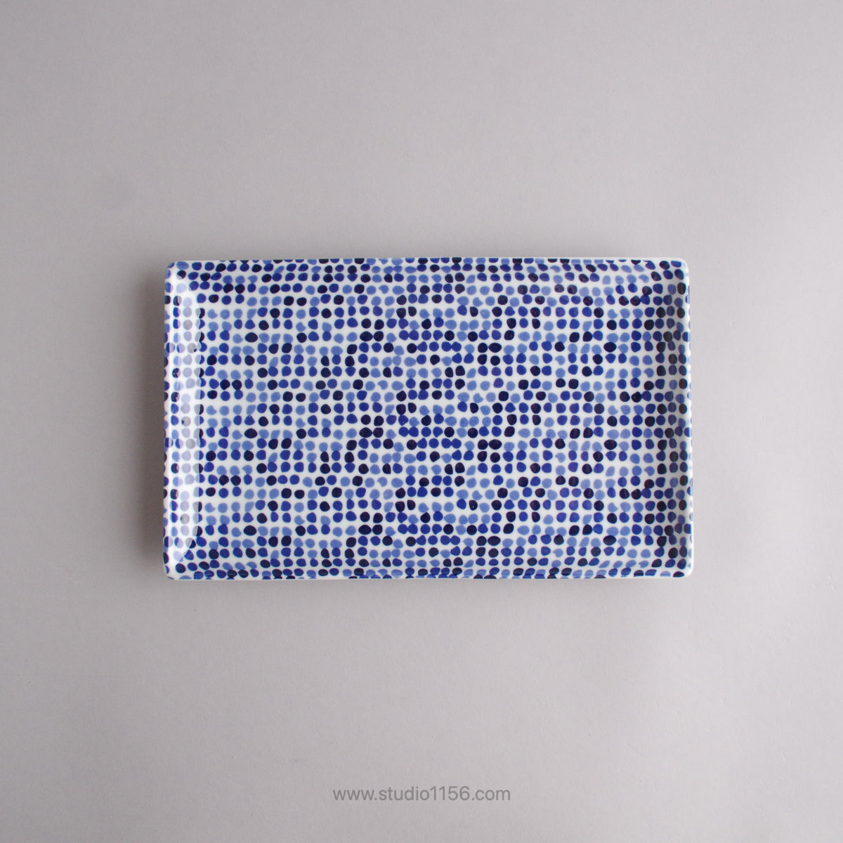 波佐見焼 Swatch 長角プレート皿 23.5cm タイル natural69 Studio1156