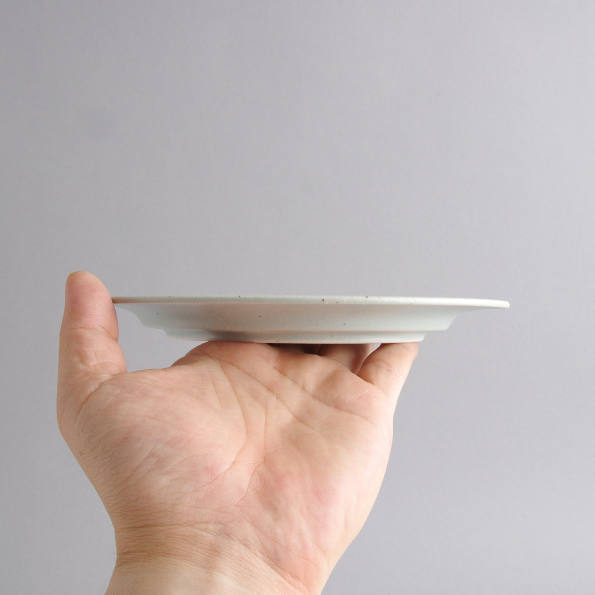 波佐見焼 JIYUシリーズ リムプレート(M) 19cm nucca Studio1156