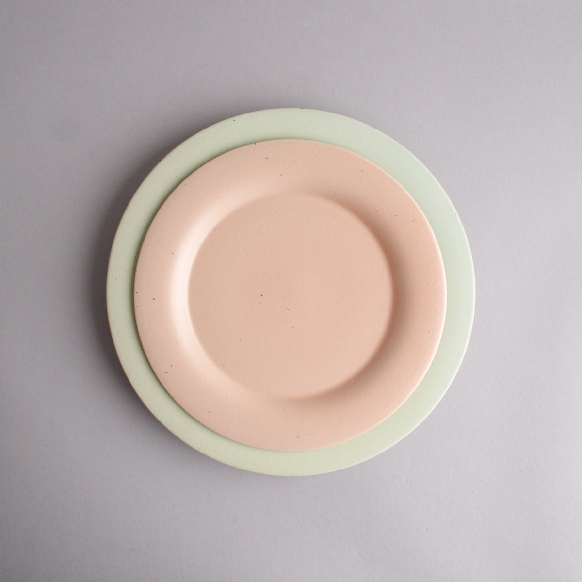 波佐見焼 JIYUシリーズ リムプレート(M) 19cm nucca Studio1156