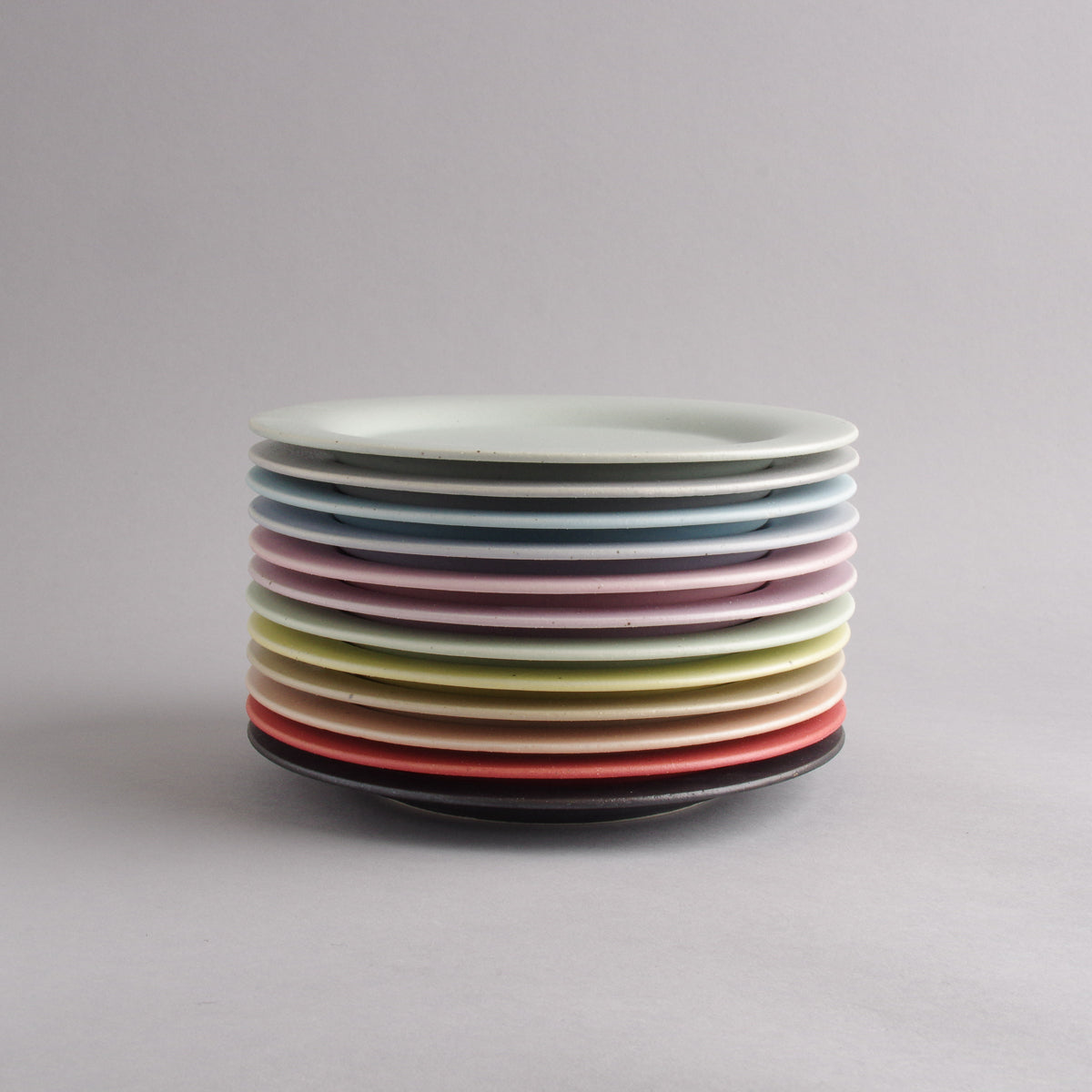 波佐見焼 JIYUシリーズ リムプレート(M) 19cm nucca Studio1156
