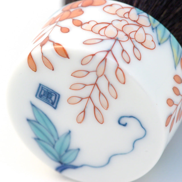 オリジナル商品 藤絵 化粧筆 6.5cm QUSAVI Studio1156
