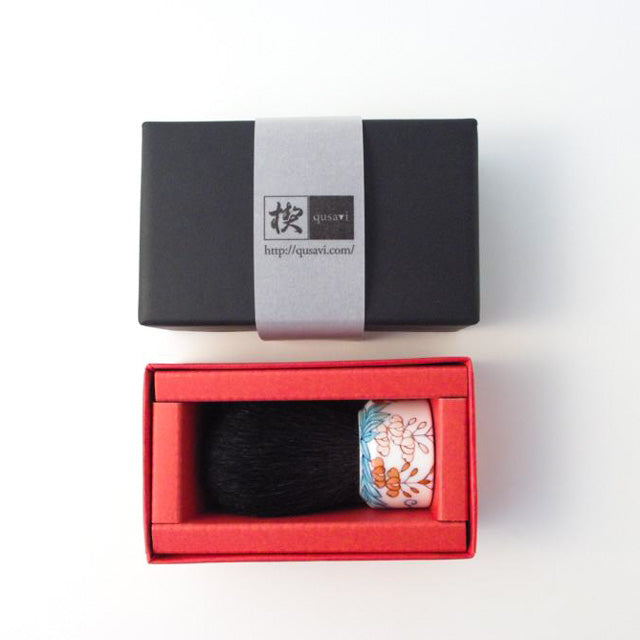 オリジナル商品 藤絵 化粧筆 6.5cm QUSAVI Studio1156