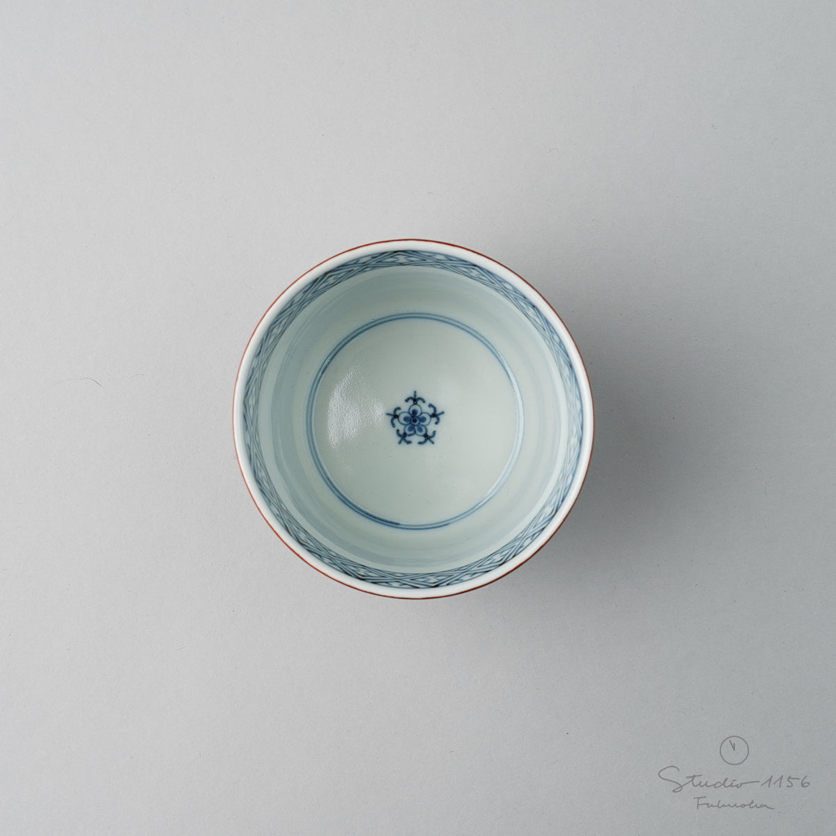 有田焼 染錦 金襴手 そば猪口(大) 220ml Riso Studio1156