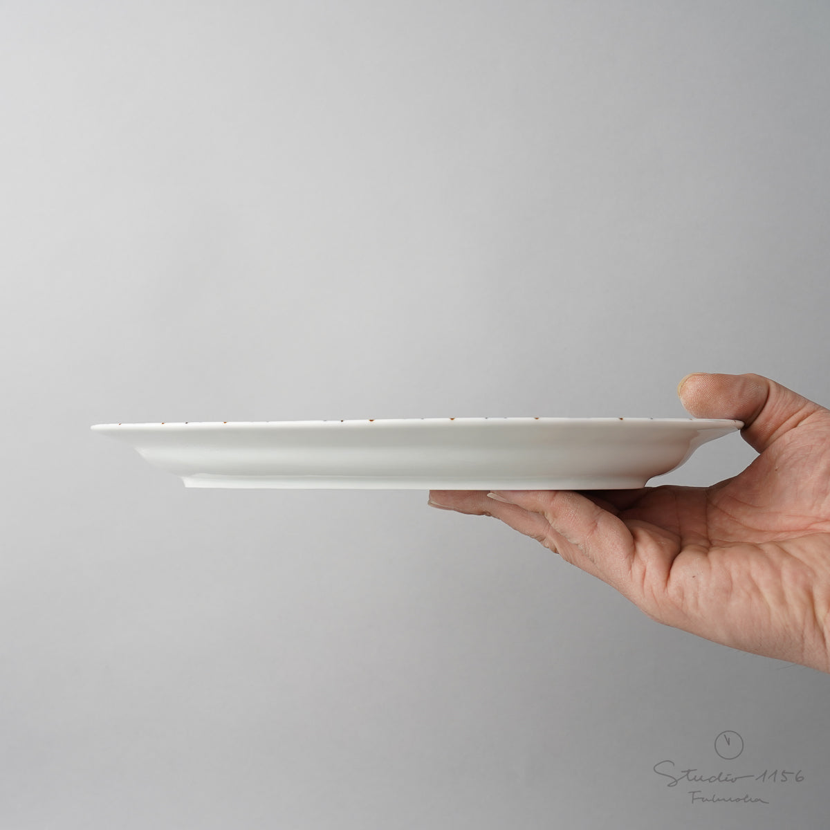 有田焼 オーバルプレート w/ Rim 27cm Souta Studio1156