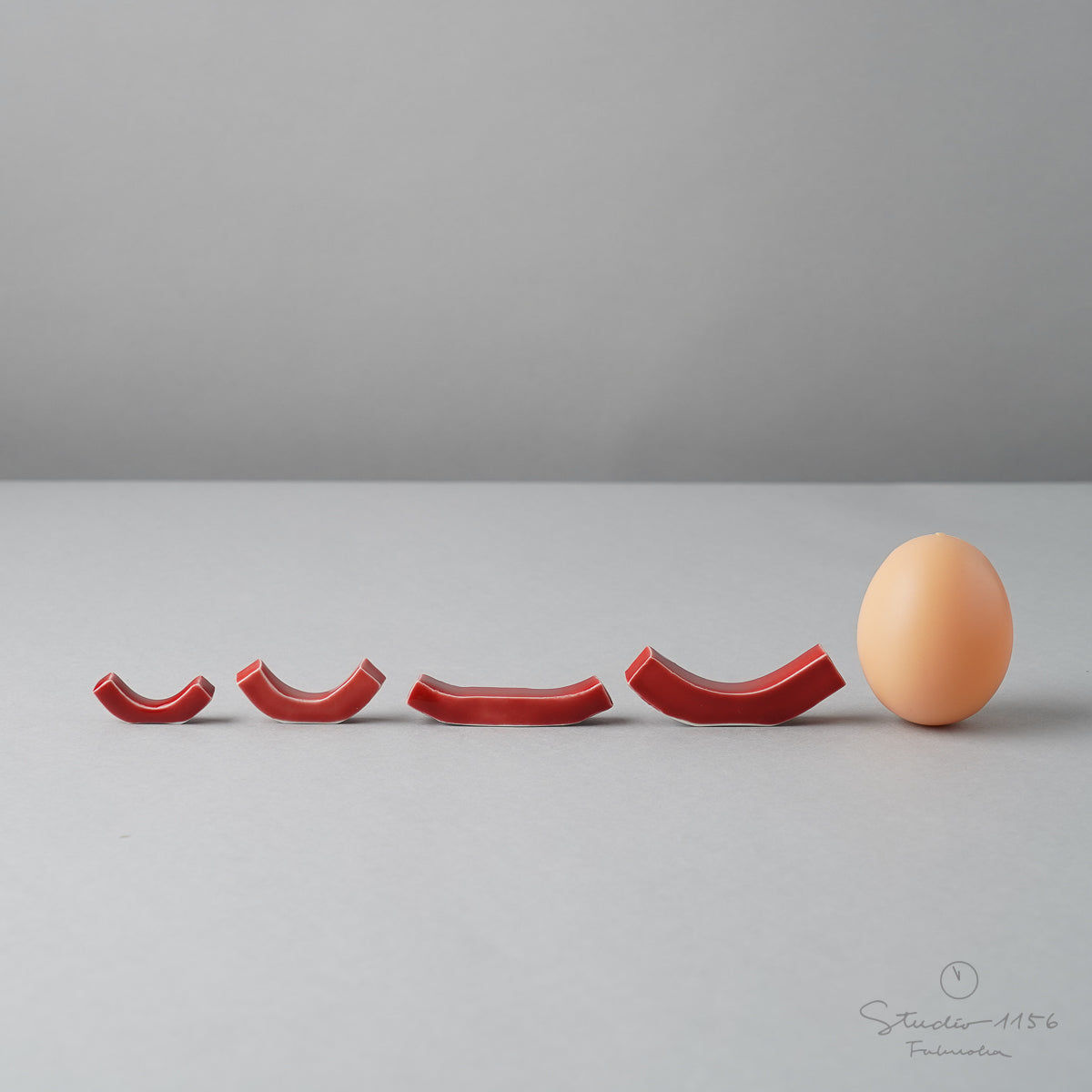 有田焼 反り型箸置き(L) 5.5cm Seitoen Studio1156