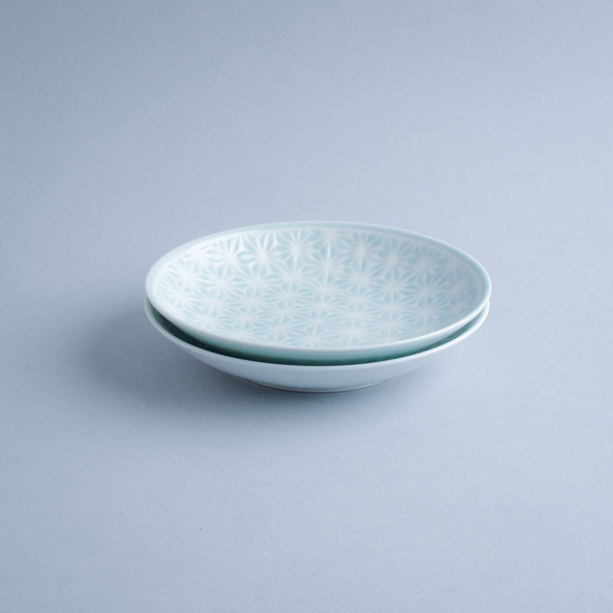 波佐見焼 麻の葉 プレート 15.5cm Shoei Studio1156