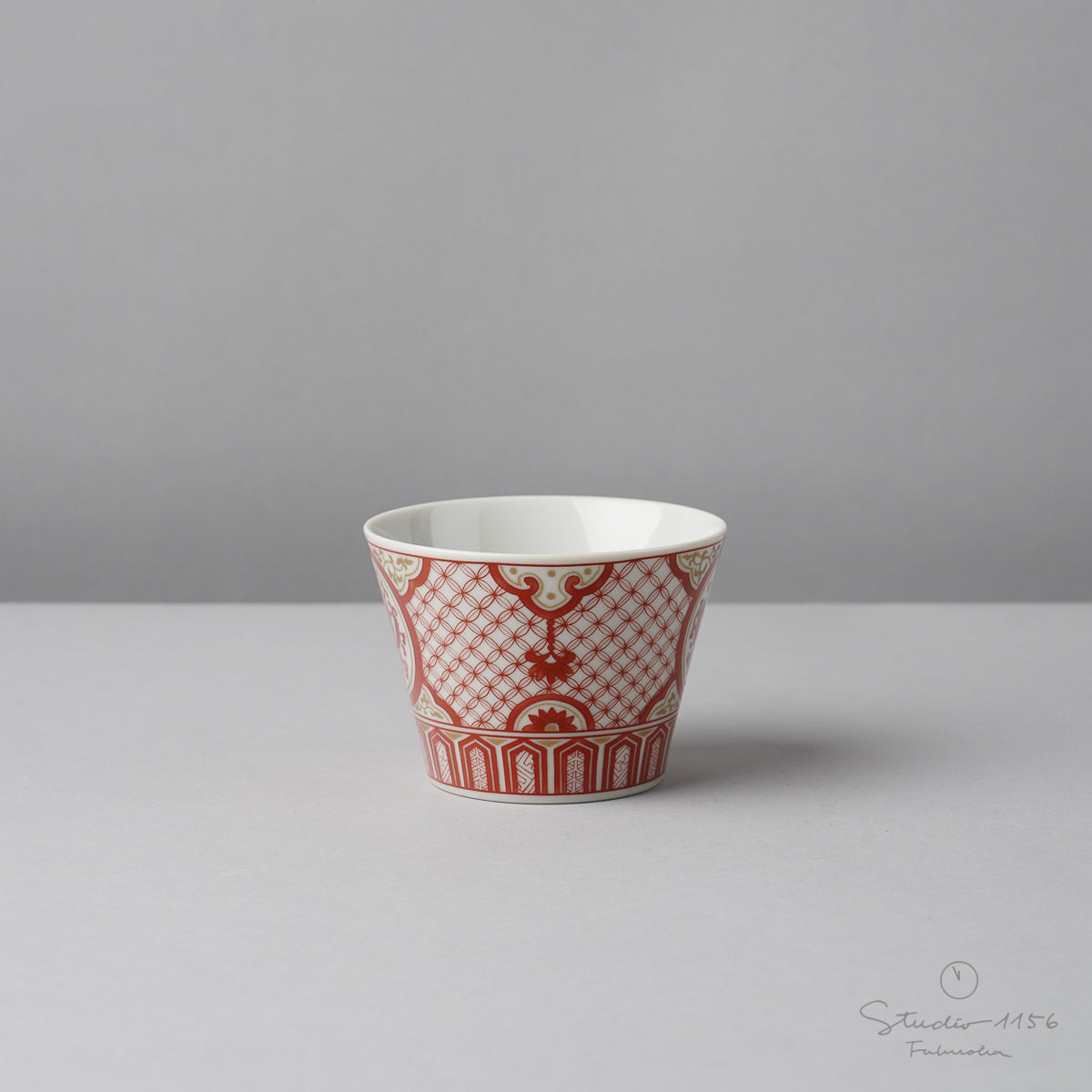 九谷焼 十趣杯 ぐい呑みカップ 150ml Seikou Studio1156