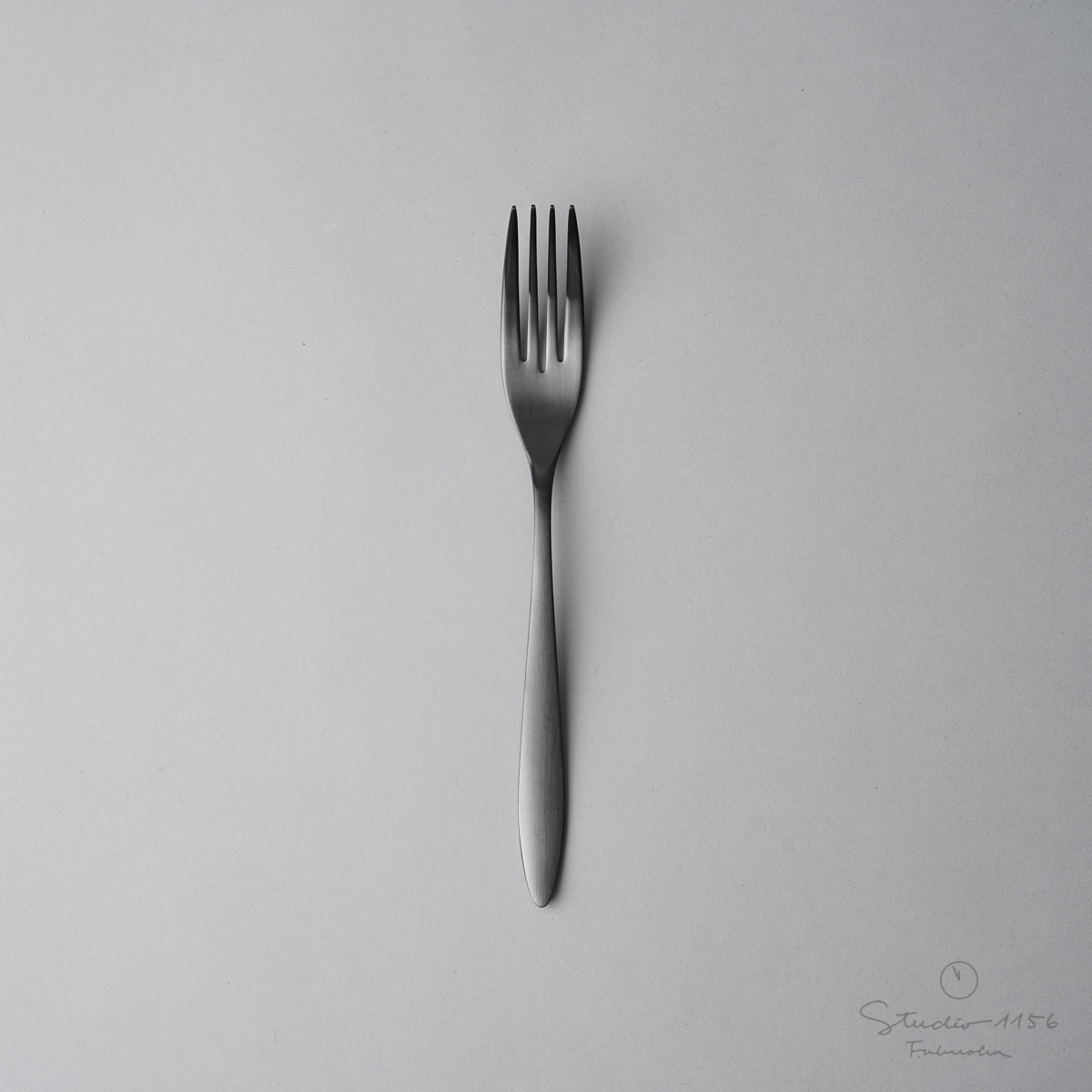 新潟燕カトラリー ALBI アルビ BK(ブラック) デザートフォーク Todai Studio1156