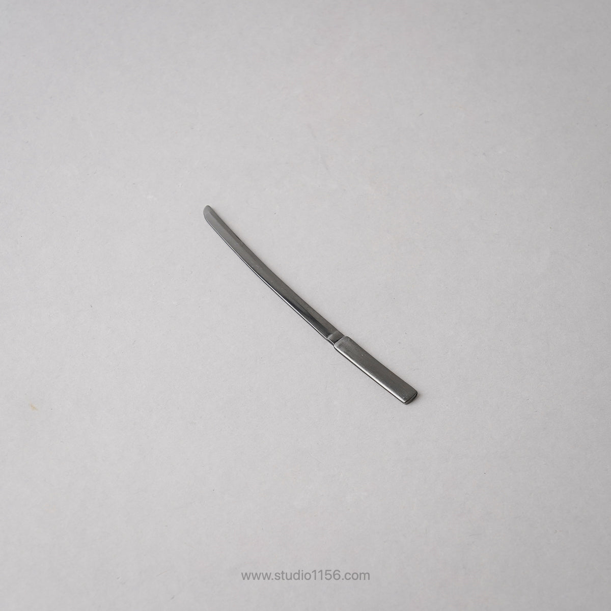 新潟燕カトラリー 日本刀 脇差 和菓子 ナイフ 12cm 黒 Todai Studio1156